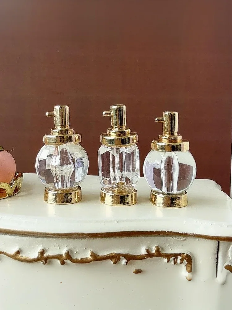 

2 шт. мини-украшение дома, масштаб 1/12, миниатюрный кукольный домик, флакон духов, модель, украшение для куклы, аксессуары, игрушка