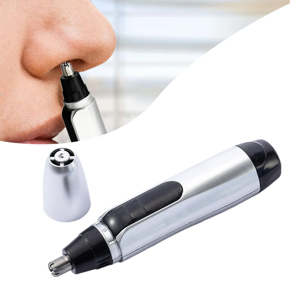 

Electric Nose Ear Hair Trimmer Battery Powered Nose Trimmer Men Shaver Razor Women Epilator Cutter Waterproof Trimming Tool