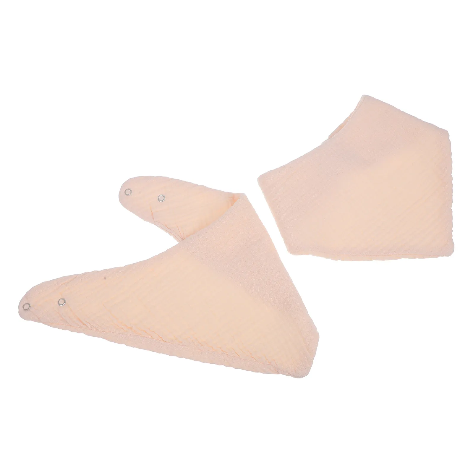 

2Pcs Premium Thick Cotton Baby Bibs Triangular Feeding Bib for Baby Girl Boy Drooling Bib Soft Lightweight Wear-Resistant