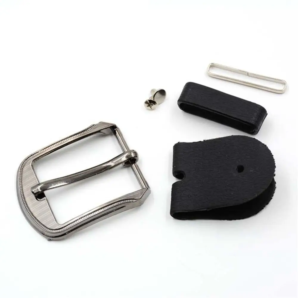 2.5/3.5/4 cm Genuine Leather Belt Buckle Zinc Alloy Buckle Belt Head Men Fashion Accessories Home Supplies