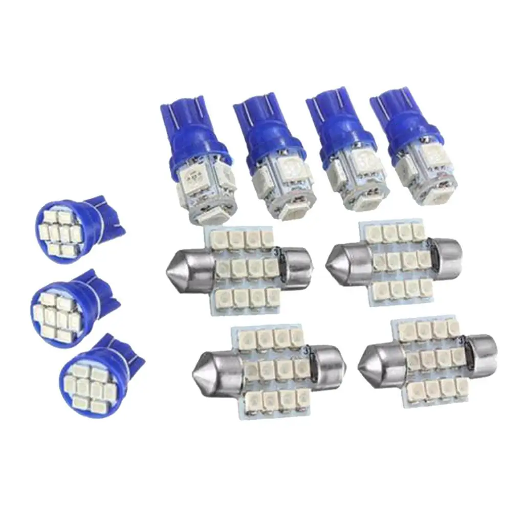 

Car LED Wedge Lights Red Dome Map Instrument License Plate Bulbs for 12v Led Running Lights for Cars