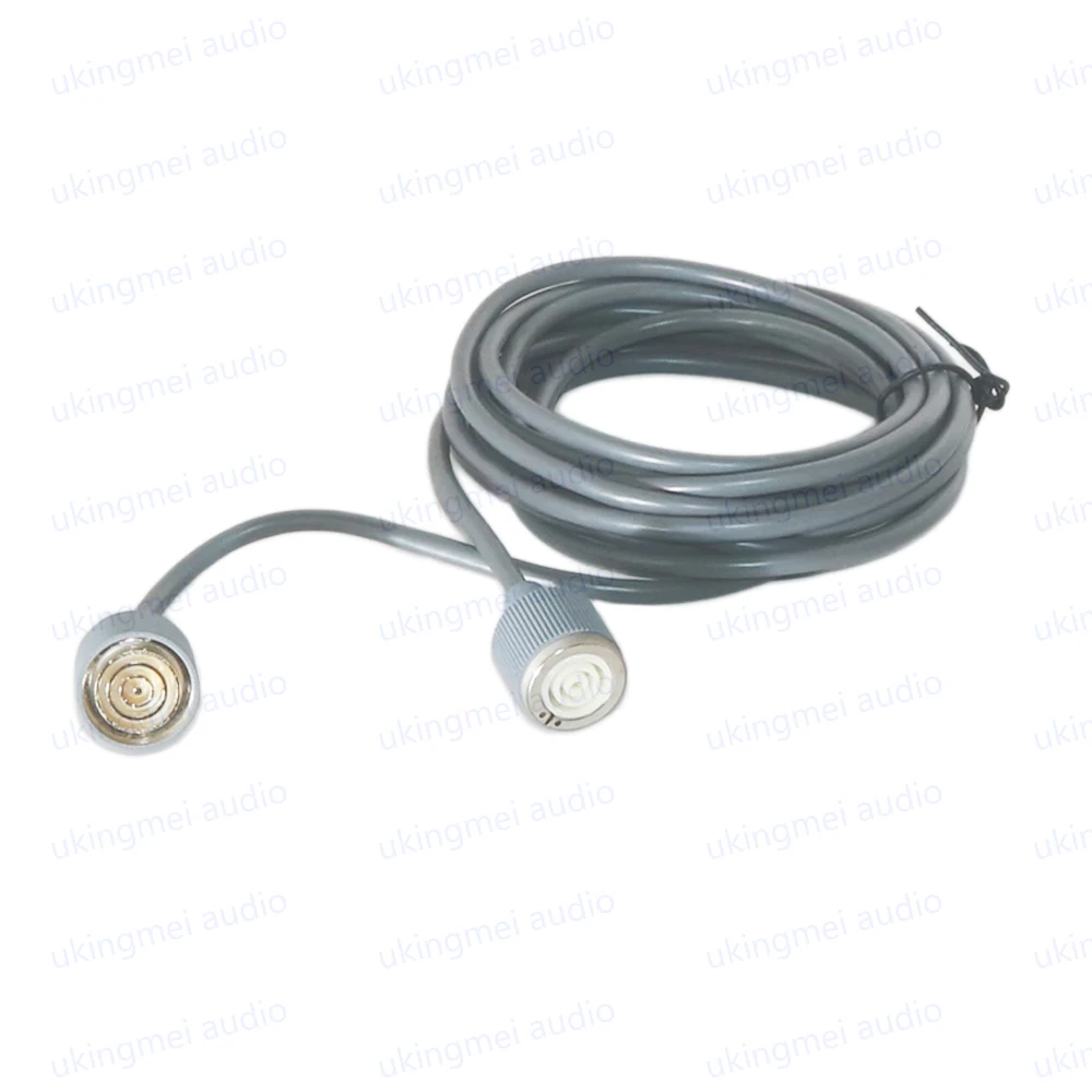 カプセルとマイクの間に挿入されたアクティブ延長ケーブル、ファンタム電源モジュール、頑丈、耐引裂性