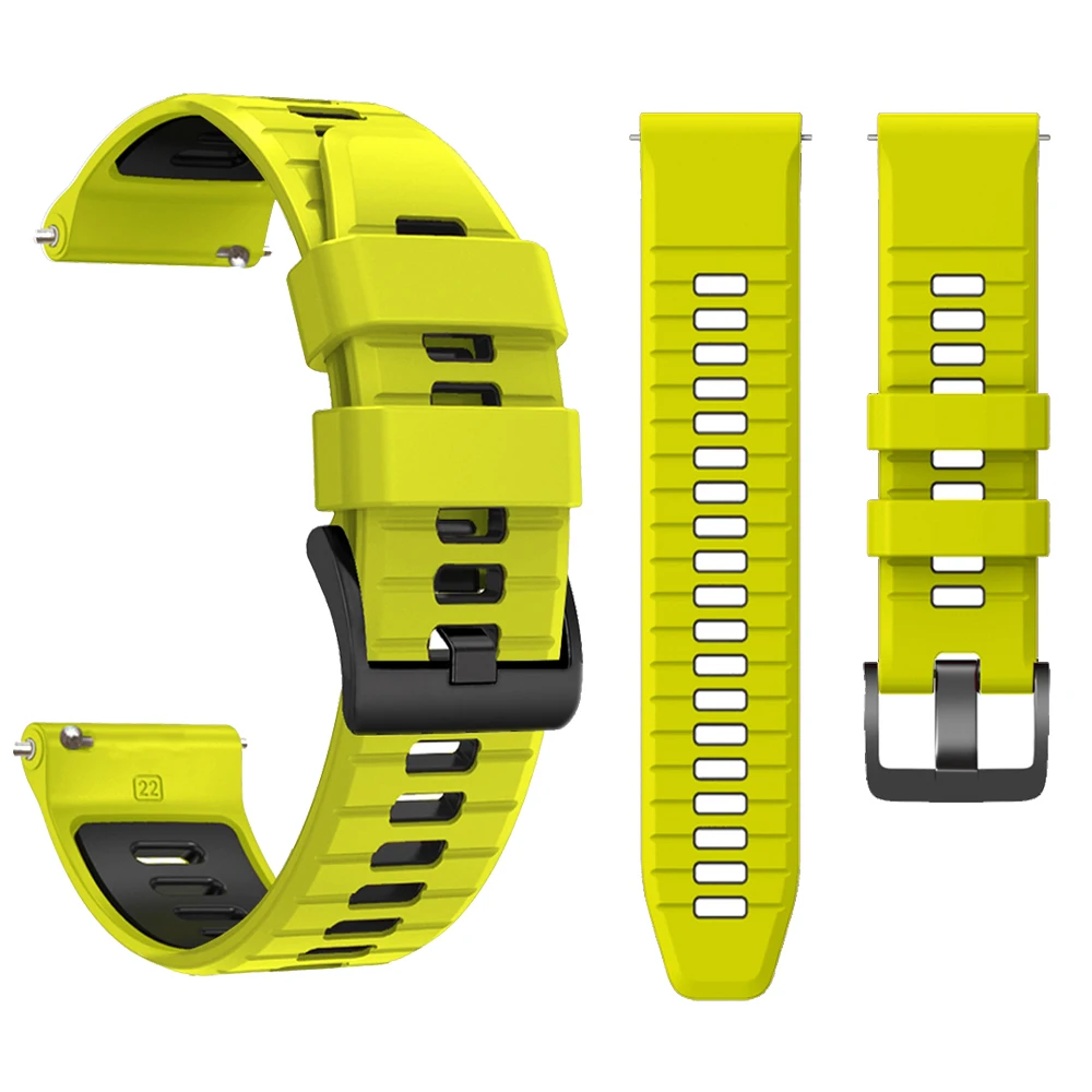 20 22 مللي متر حزام سيليكون ناعم لـ Polar Ignite 3 2/Grit X X2/Vantage M M2 M3 V3 استبدال حزام (استيك) ساعة لـ COROS Pace 3 2/APEX Pro