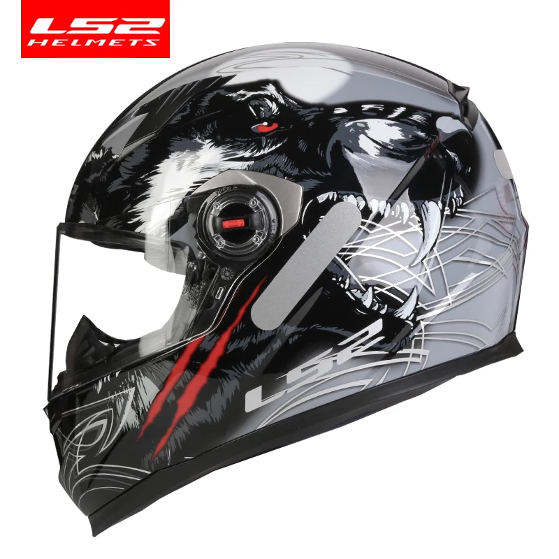 Original LS2 FF358 motorcycle helmet ls2 full face motocross racing helmets ECE certification casco moto casque