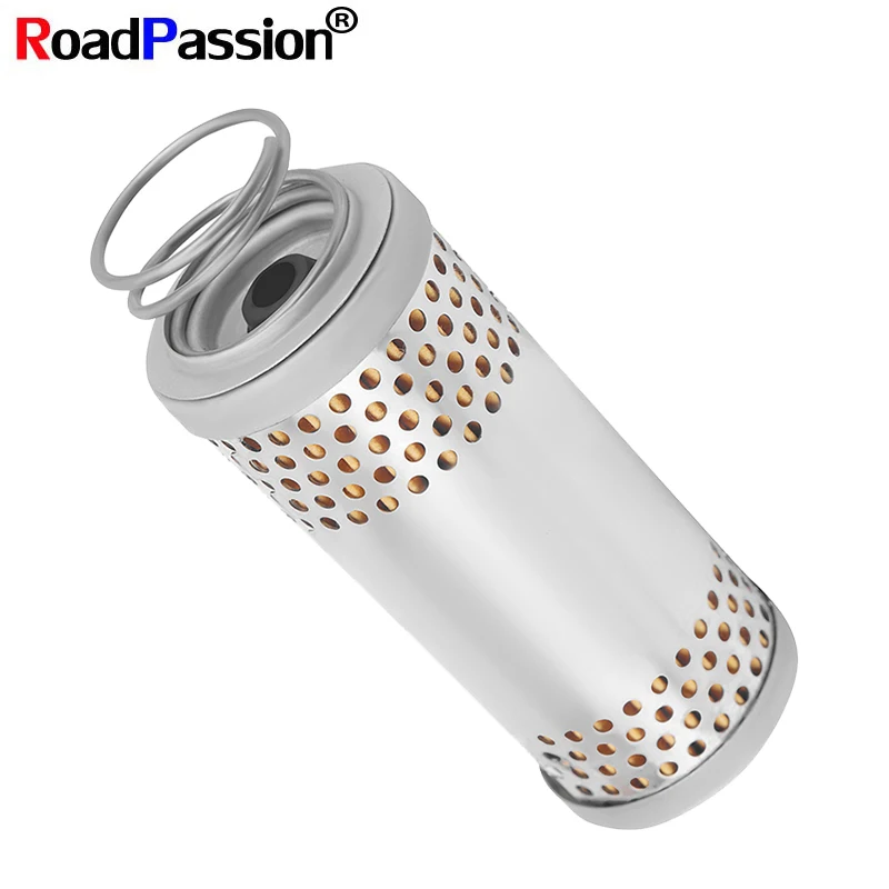 

Road Passion Oil Filter For Moto Guzzi V7 V9 V35 V50 V65 V85 V75 GU27153085 2A000633 SP750 SP 750 Nevada Bobber 850 E4 ABS