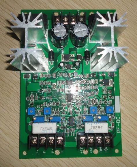 Pf-dc-10 dual-channel brick machine/vulcanizing machine hydraulic analog proportional valve amplifier control board