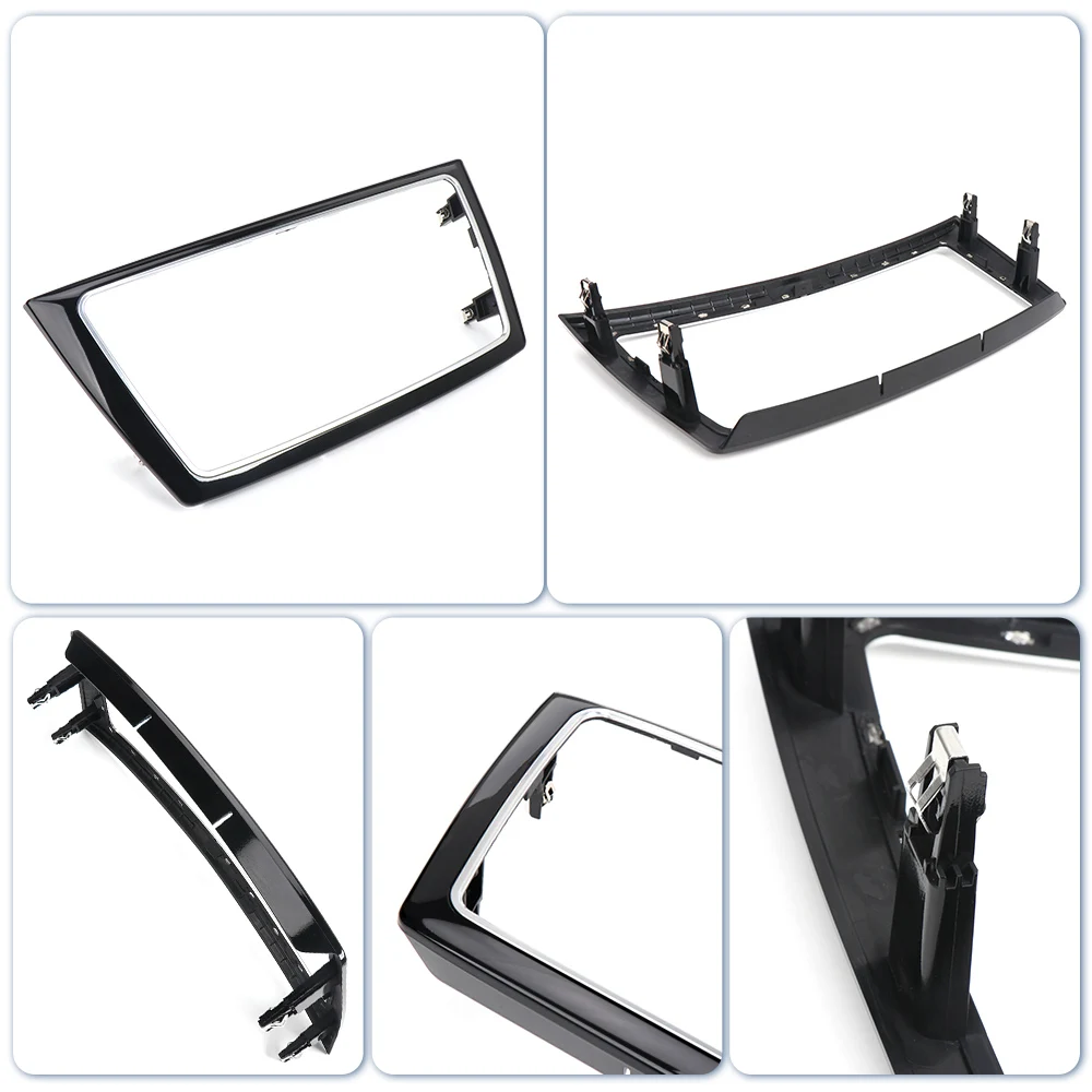For Mercedes W166 W292 Center Console CD Player Panel GLE320 GLS450 1666802317 Decorative Frame Plating Decorative Strip