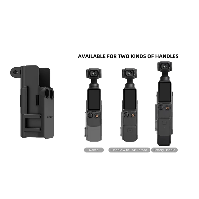 Mochila Clip Kit para DJI Osmo Pocket 3, 360 Graus Rotação Titular, Forte Fixo Estabilizar Suporte, GoPro e DJI Action Camera, 4in 1