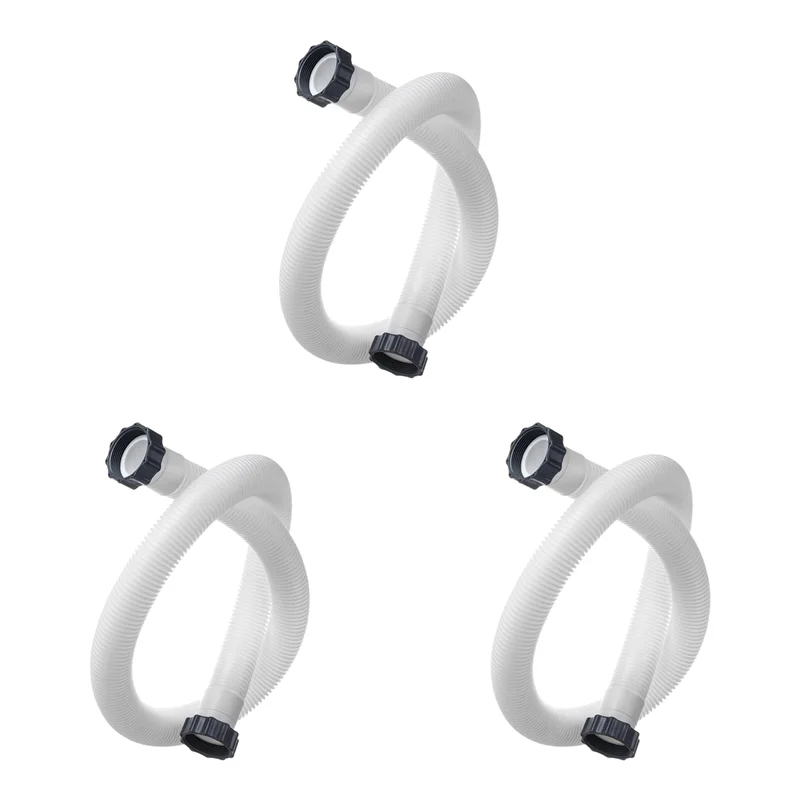 

A61P 3Pcs 1.5Inch Diameter 29060E Pool Pump Replacement Hose For Filter Pumps Sand Pump & Saltwater Systems 59Inch Long