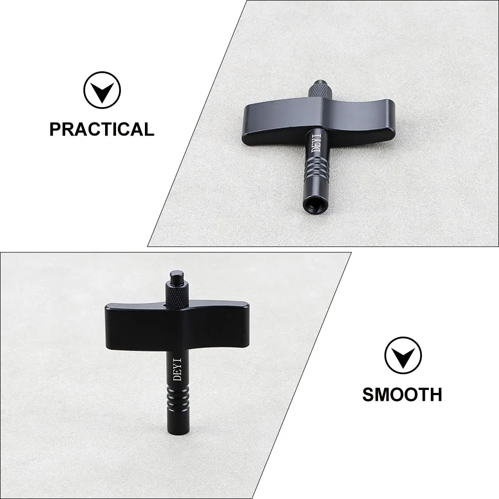 

Wrench Black Square Mouth Key Tool Durable Metal Smooth Surface Suitable For Drum Lovers Beginners Practice Percussion Drum