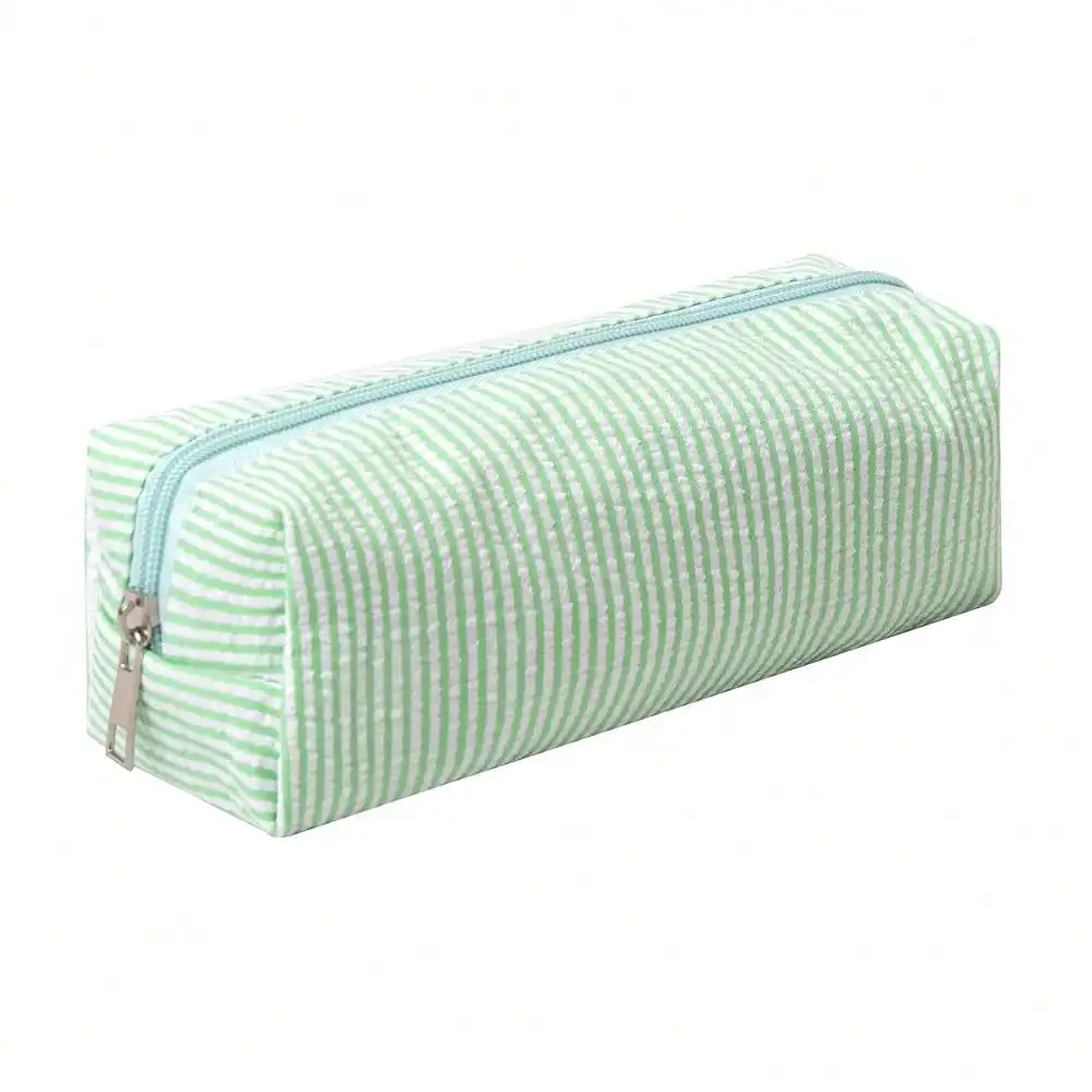 

Cute Pencil Case Capacity Pencil Pouch Aesthetic Pen Bag Office Stationery Organizer Simple Sturdy Multifunctional Cosmetic Pouch (Yellow)