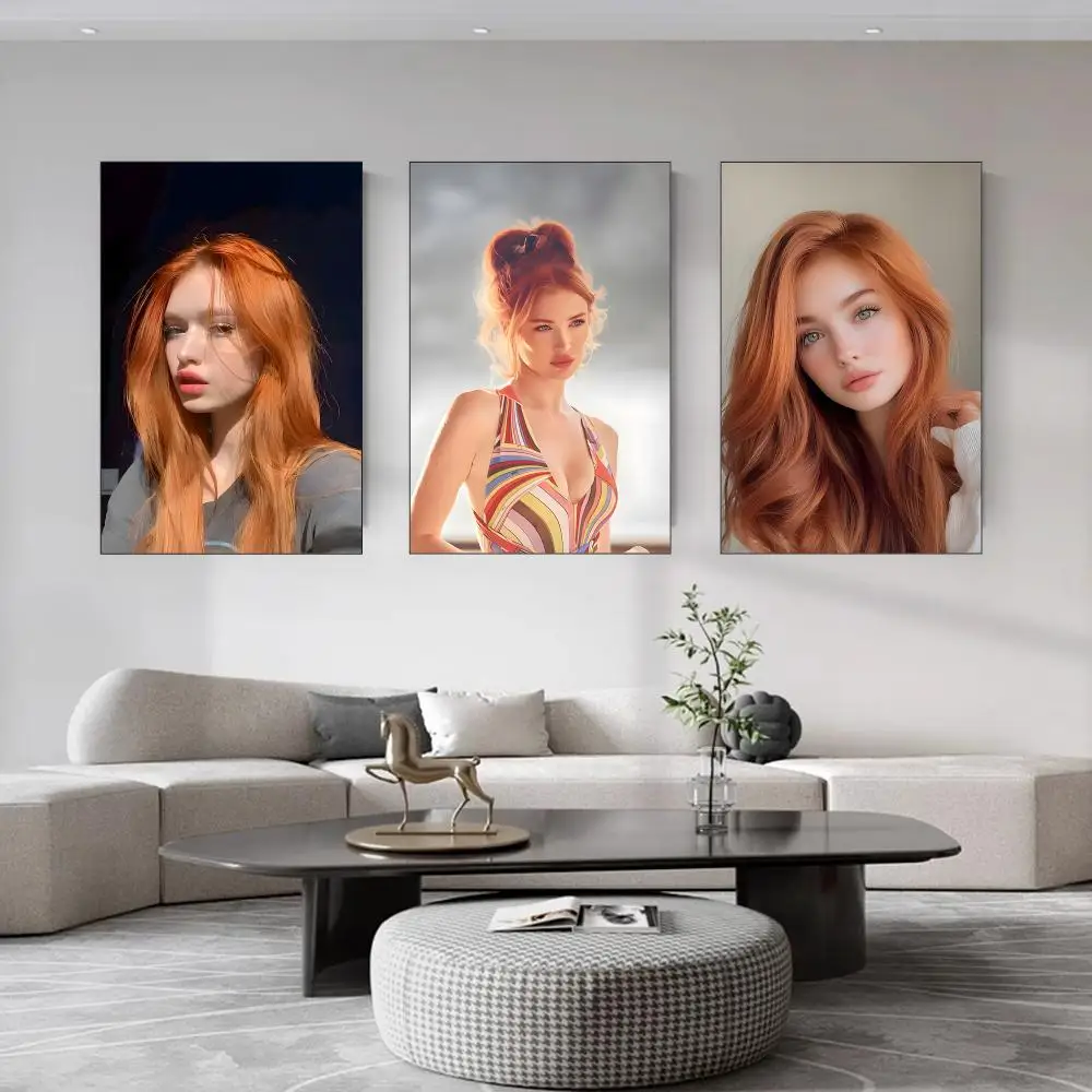 Angelina Michelle Colored Inkjet Paints Decorative Wall Home Party Decoration Festival Gifts Synthetic Canvas No frame