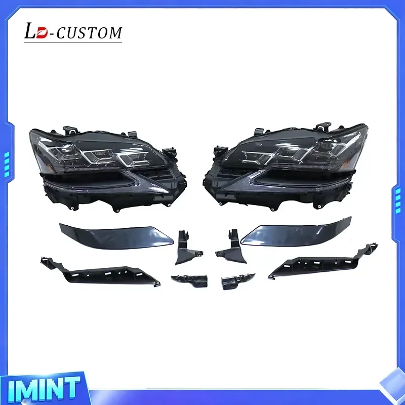 Suitable for Upgrading Modifying 12-21 GS with 16GSF Headlight Assembly LED Daytime Running Lights Sequential Turn