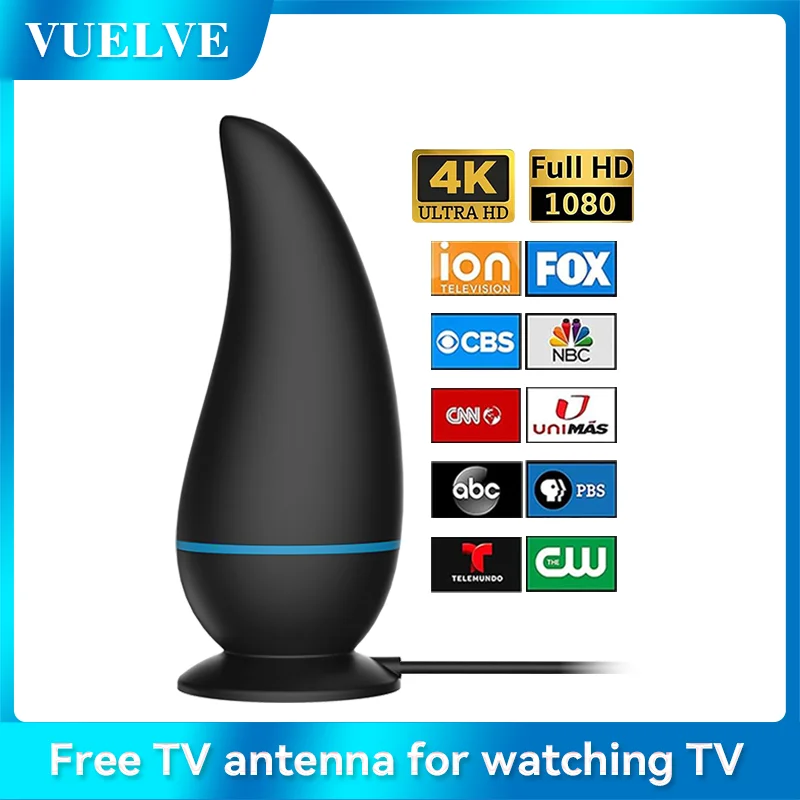 VUELVE Mango Digital Television Antenna 4K 1080P HD TV Antenna UHF VHF Long Range Signal Reception Antenna