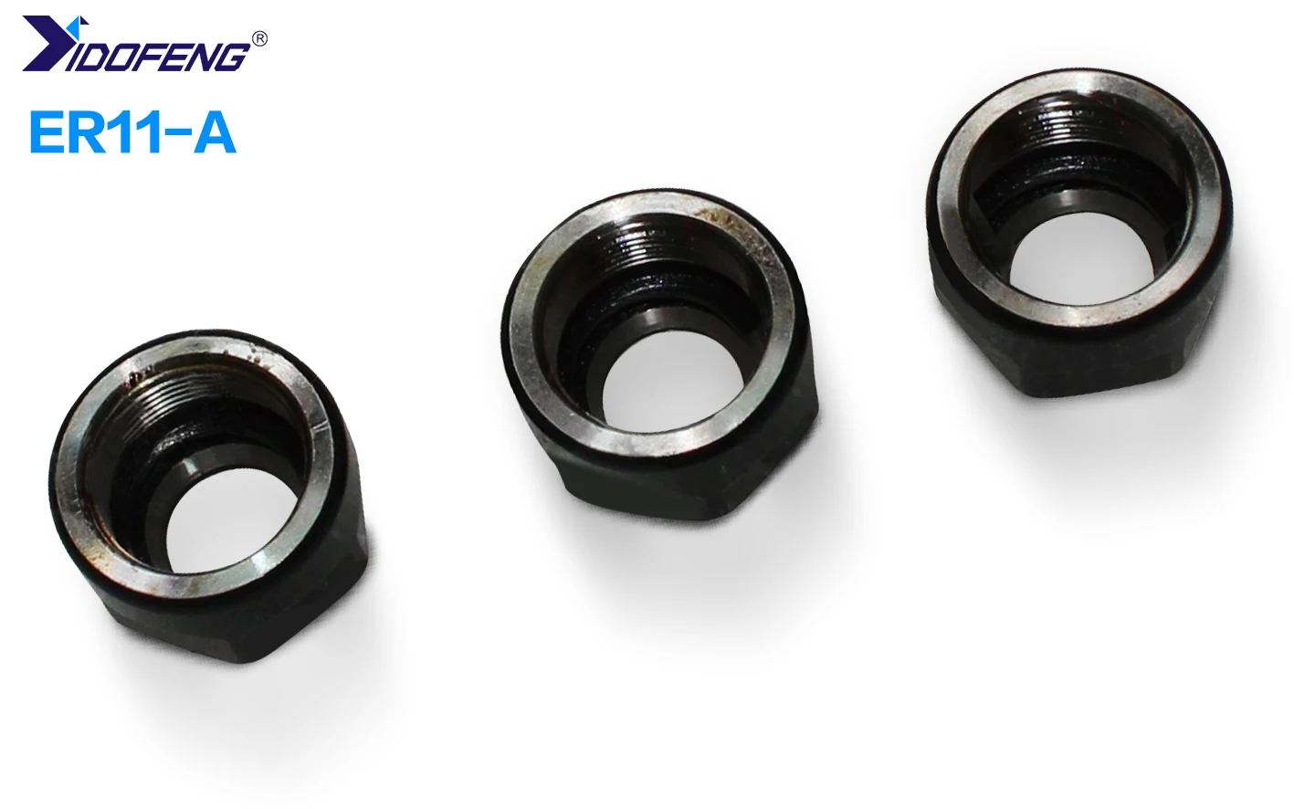

3pcs/lot ER11-A Collet Chuck Nut Clamping Spindle Motor Shaft Extension Rod Spindle Chuck Tool Set