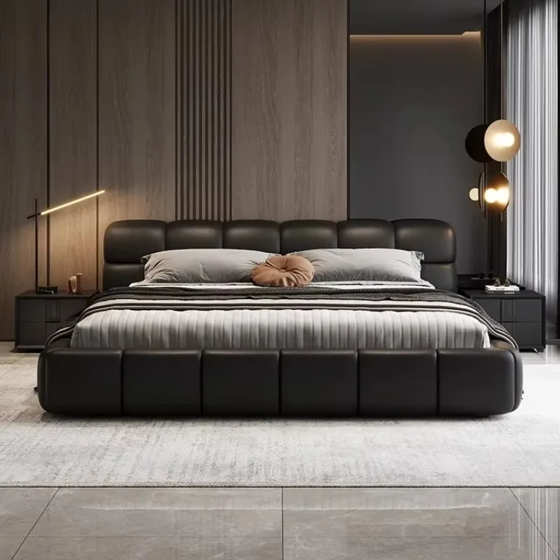 

Elegant Modern Double Bed Frame Simple Luxury Modern Under Storage Bed Frame Full Queen Size Cama Moderno Lujo Home Furniture