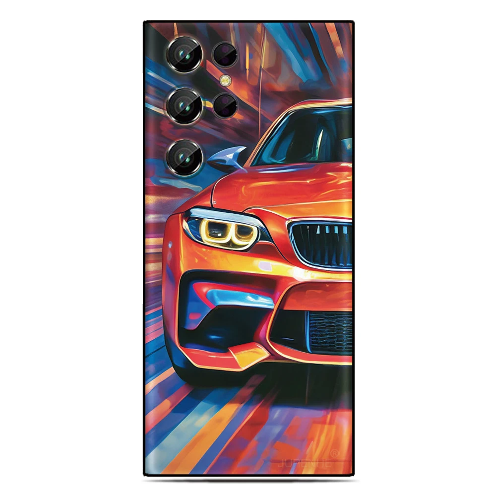 스포츠카 쿨 백 커버 DOOGEE N60 노트 59 58 N55 플러스 N50s N50 프로 Nothing CMF 폰 1 2 2a 원투 TPU 소프트 케이스 펀다