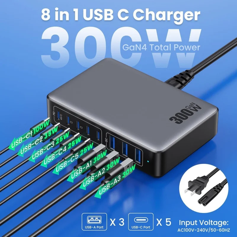 Gan 300W Fast Charg…