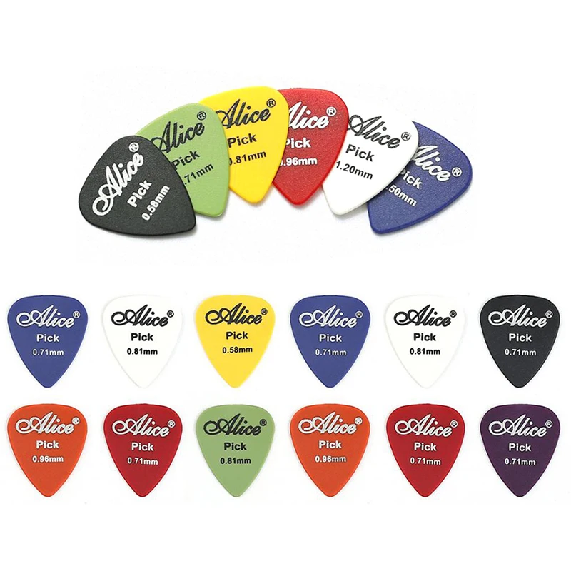 10/20/30/50PCS Guitar Picks Random Vibrant Colors Plectrums for Guitar Ukulele Bass Practice Playing Music Lovers Gift Props ZYF
