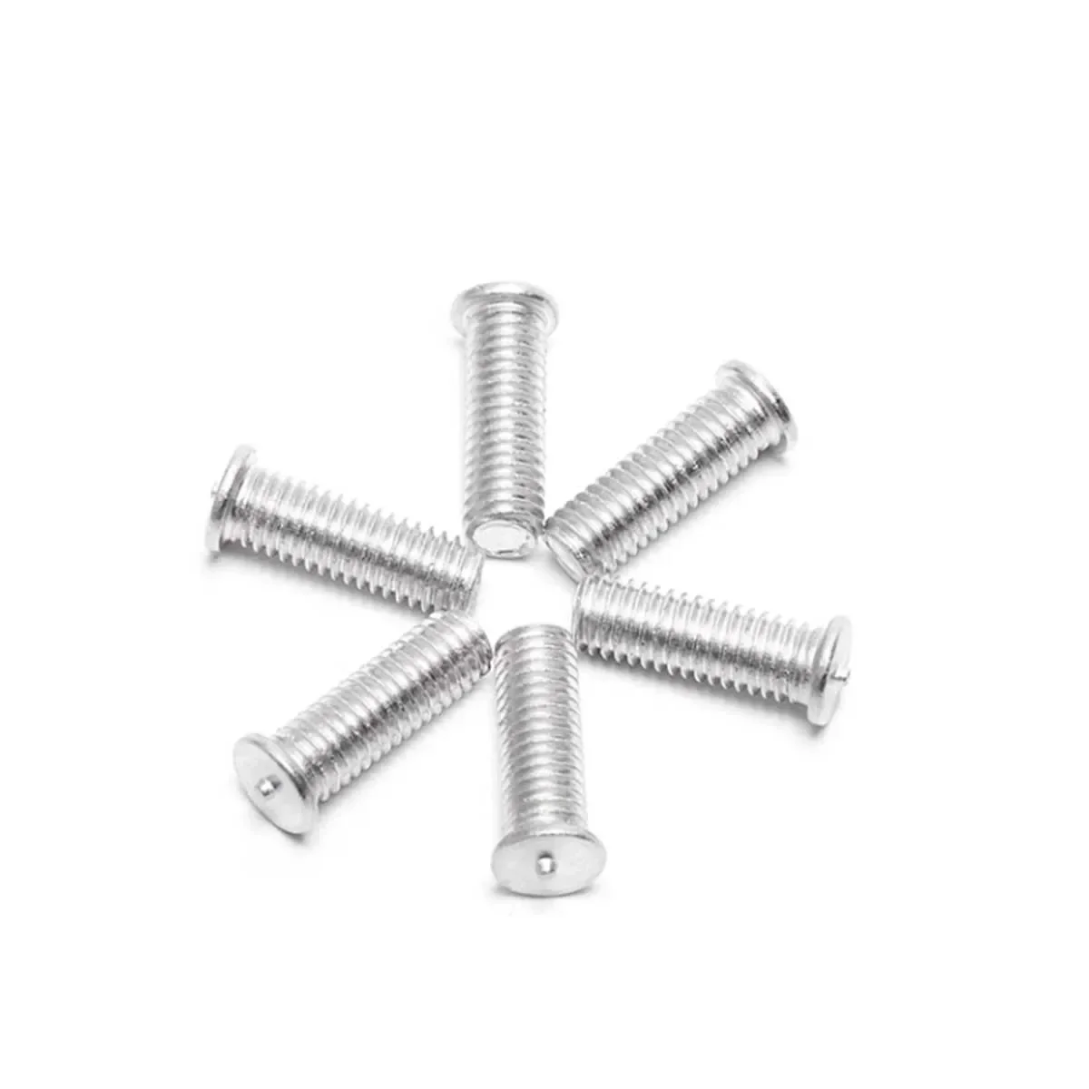 Aluminium-Schweißschrauben/Punktschweißen, Material aus Aluminiumlegierung, zum Pflanzen von Schweißnägeln M3M4M5M6M8