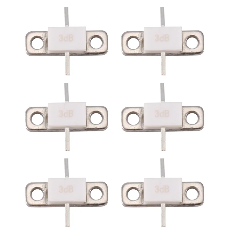 

6X 3DB Attenuator 100Watt ATTENUATORS FLANGED 100Watts 3DB DC-3Ghz 50Ohms Beo Full Flange 50OHM DC-3.0Ghz LOW VSWR-Y47A
