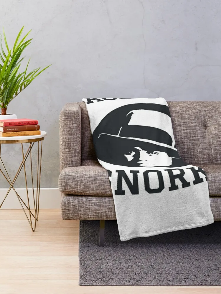 Al Capone 'Snorky' Portrait Logo - Chicago Outfit Throw Blanket Polar Luxury Designer for sofa Blankets