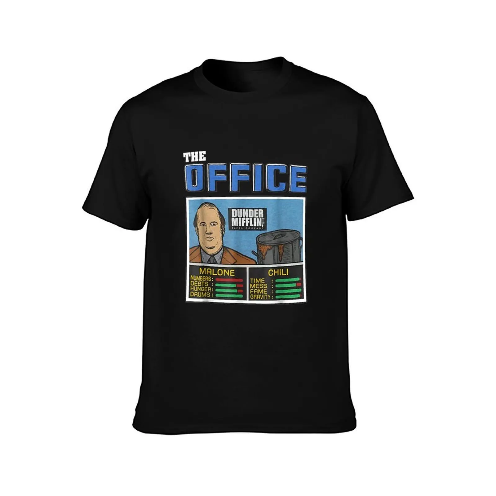 The-Office-Jam-Kevin-And-Chili-The-Office-Malone-And T-Shirt Anti-Pilling Casual T-Shirt