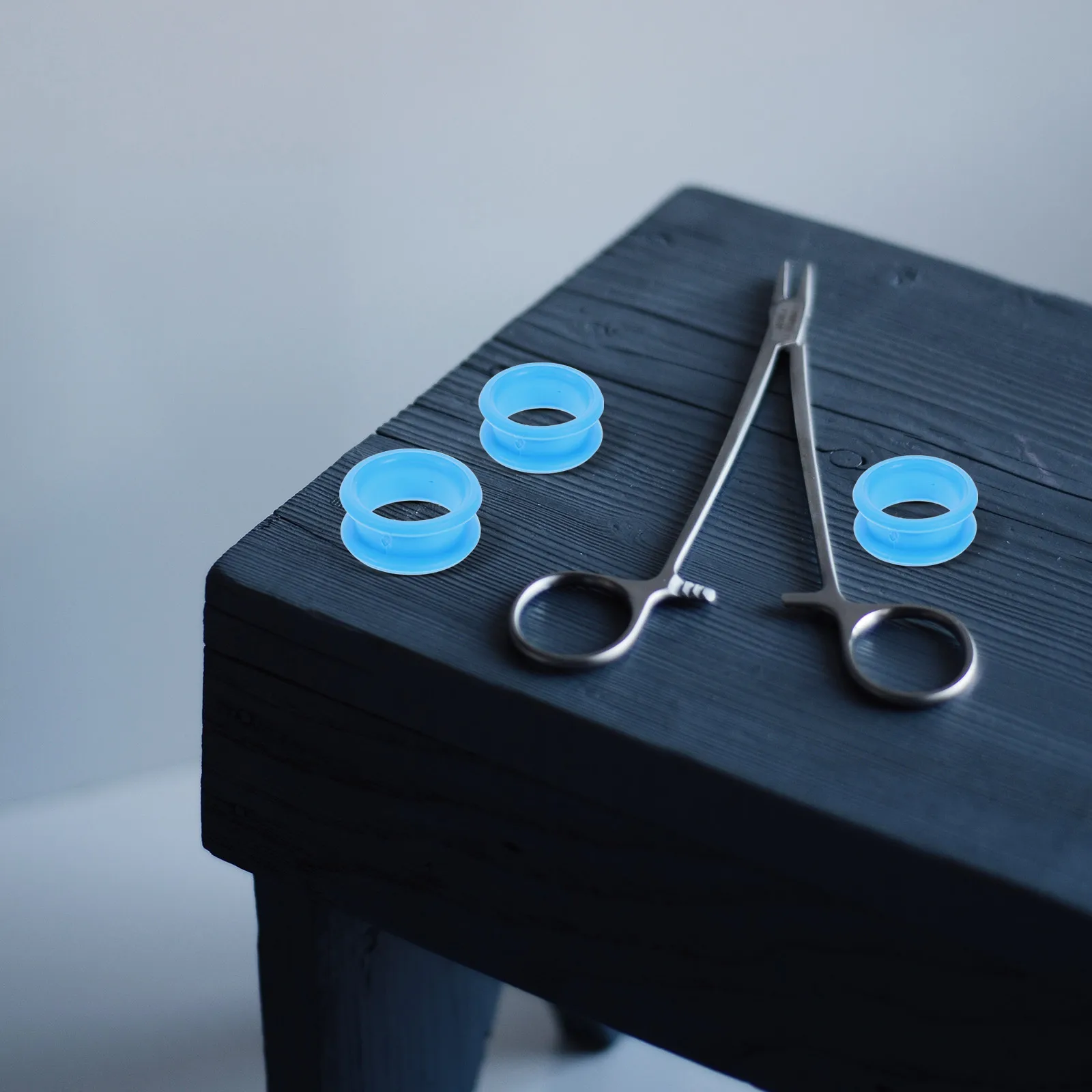 

6Pcs Shears Finger Protective Ring Soft Silicone Anti-Slip Grip for Scissor Handle Comfortable Pet Grooming Tool Accessory