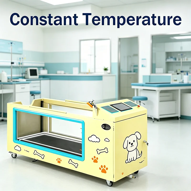 EUR PET Stainless Steel Waterproof Smart Android System Underwater Agility Dog Training Pet Treadmill for Veterinary Clinics
