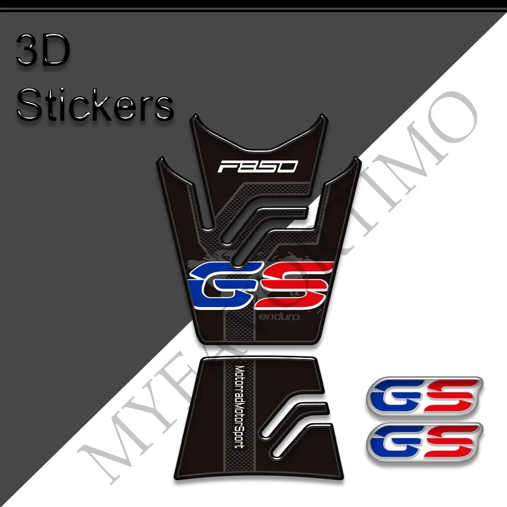 2019 2020 2021 2022 2023 Stickers Decals Protection Tank Pad Side Grips Gas Fuel Oil Kit Knee For BMW F850GS F 850 GS F850