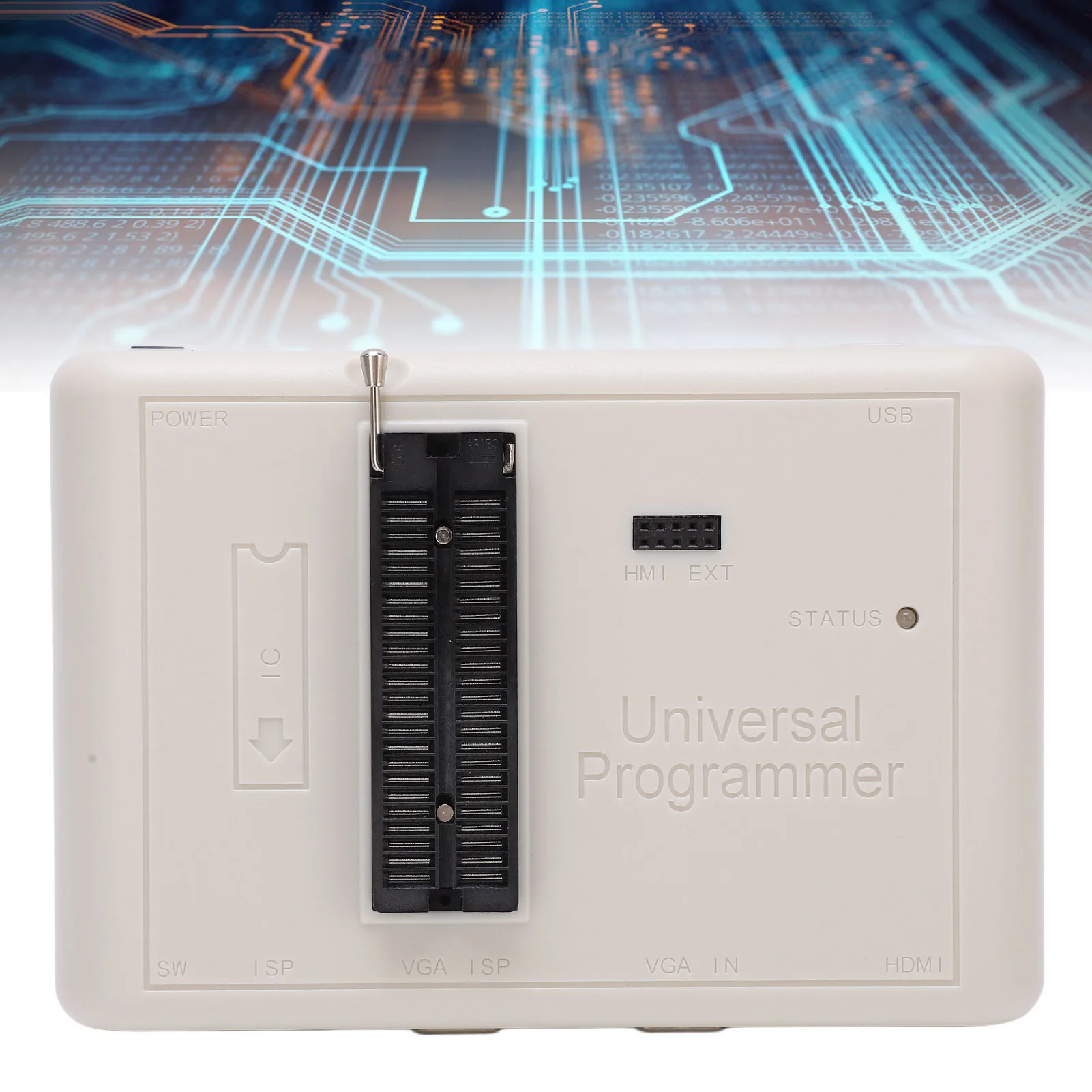 IC Programmer  Programmer  Chip Programmer Kit Extremely Fast for IC LCD TV Monitor Car DVD RT809H with Cables