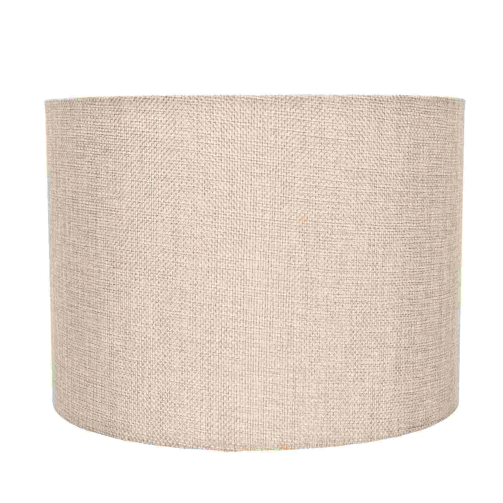 

Lampshade for Standing Table Screen Lampshades Metal Night Light Covers Ceiling Lights Round Fabric Clip on Linen Small