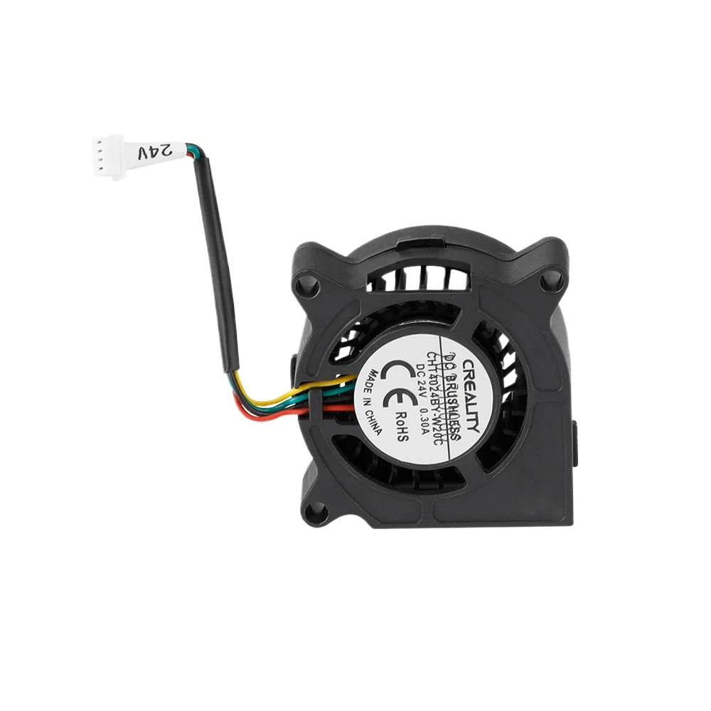 

CREALITY 4020 Blower Fan for K1C_K1 Max DC24V 0.3A _L60_1.25-4P Brand New Original Parts 4020 Blower Fan 3D Printer Accessories
