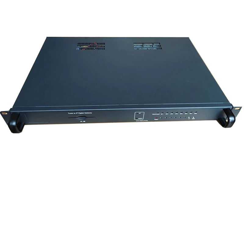 Tuner Modulator tuner to IP DVB-S2 DVB-T T2 DVB-C ISDBT to IP  5 channel digital gateway stream receiver Modulator