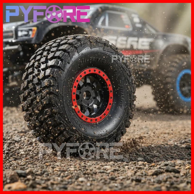 4 Stuks Rc Korte Baan Truck Banden 1/7 $ schaal 137.5x55mm Off-Road Terrein Banden met 17mm Adapter ARRMA Mojave FsR Upgrade Onderdelen