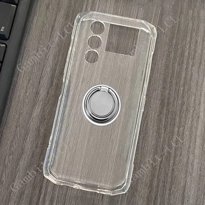 For Doogee Blade 20 Ultra 10 Max 20Ultra 10Max Back Ring Holder Bracket Phone Case Smartphone TPU Soft Cover