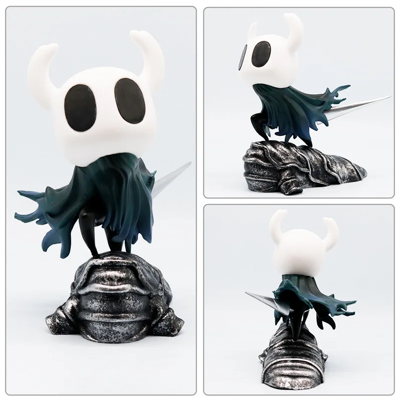 GORĄCY!!! Hollow Knight Trzej Szermierze zestaw do samodzielnego montażu, modele na biurko, dekoracje podwozia, wykwintne figurki, modny prezent dla chłopców