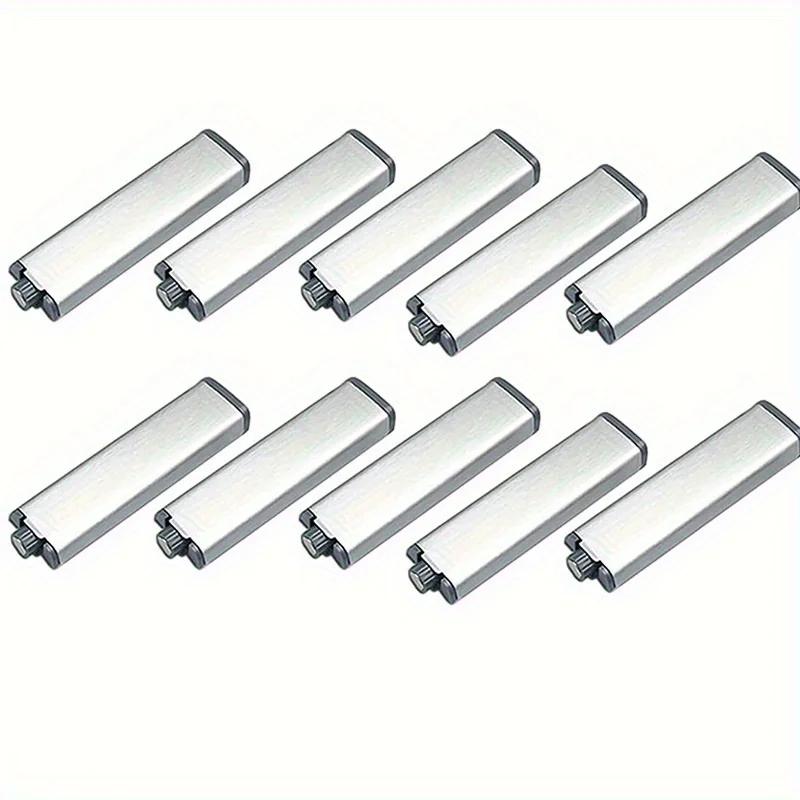 10pcs Cabinet Magnetic Push Lock, Cabinet Hardware  Touch Lock, Kitchen Door Push Release Lock, For Drawer Closing Push Buckle