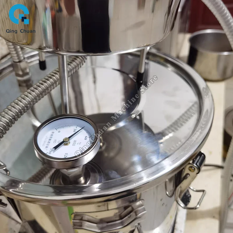 Équipement de brassage domestique, petits appareils ménagers, en acier inoxydable, extrait de brandy de liqueur, vin, fruits, vin, distillateur de brassage d'alcool