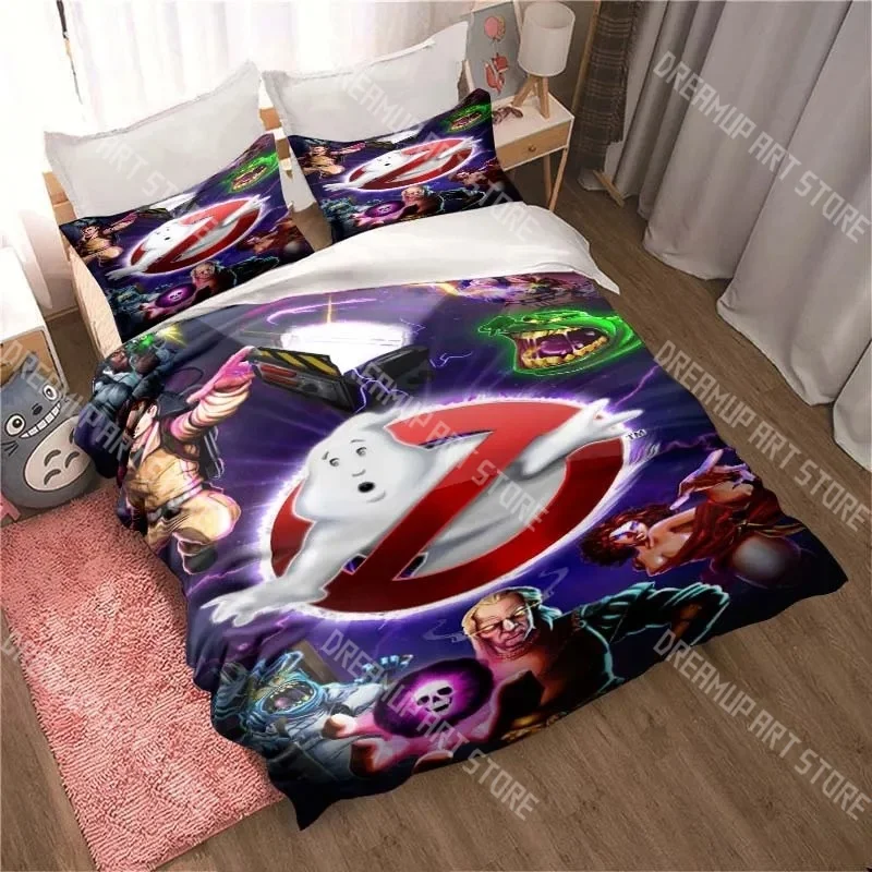 3D Print Cinema Ghostbusters Bedding Set Twin Queen King Full Size Duvet Cover Pillowcase Bed boys girls Adult Home Textiles