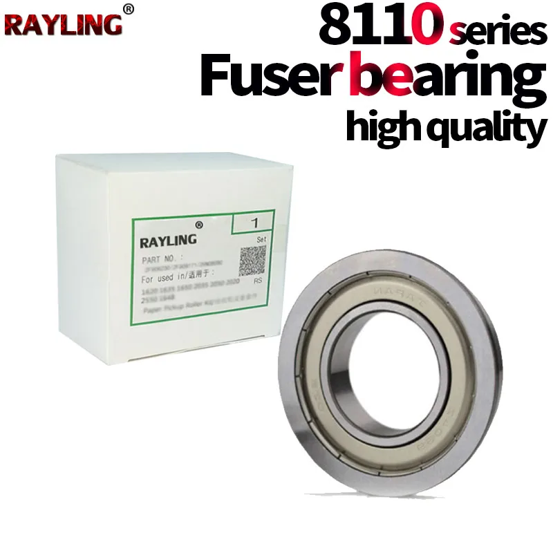 

2X подшипник ролика давления/губчатый роликовый подшипник для Ricoh Pro 8100 8110 8120 8200 8210 8220s MP C651 C751 AE03-0049 AE03-0086