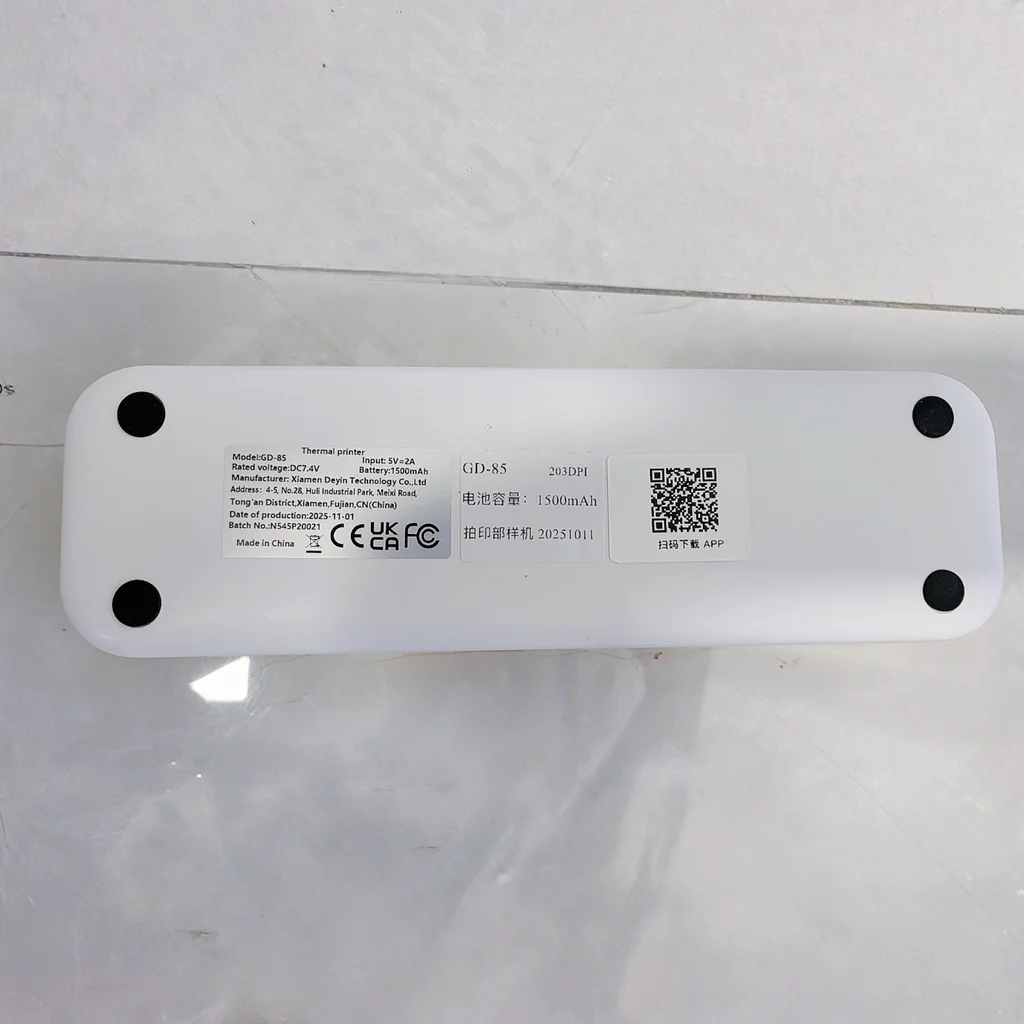 A4 Portable Thermal Printer  Bluetooth &USB Photos txt word PDF Document Printing Compatible with Android, iOS, Windows systems