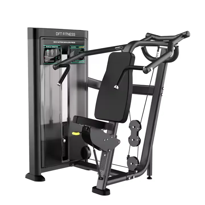 Competitive Price Factory Direct Sale DFT - E615 Shoulder Press Strength Body Building Fitness Gym Machine