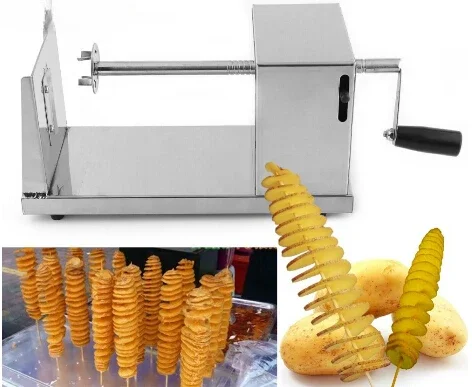 

Hotsale Tornado Potato Cutter Machine Spiral Cutting Machine Chips Machine Kitchen Accessories Cooking Tools Chopper Potato Chip