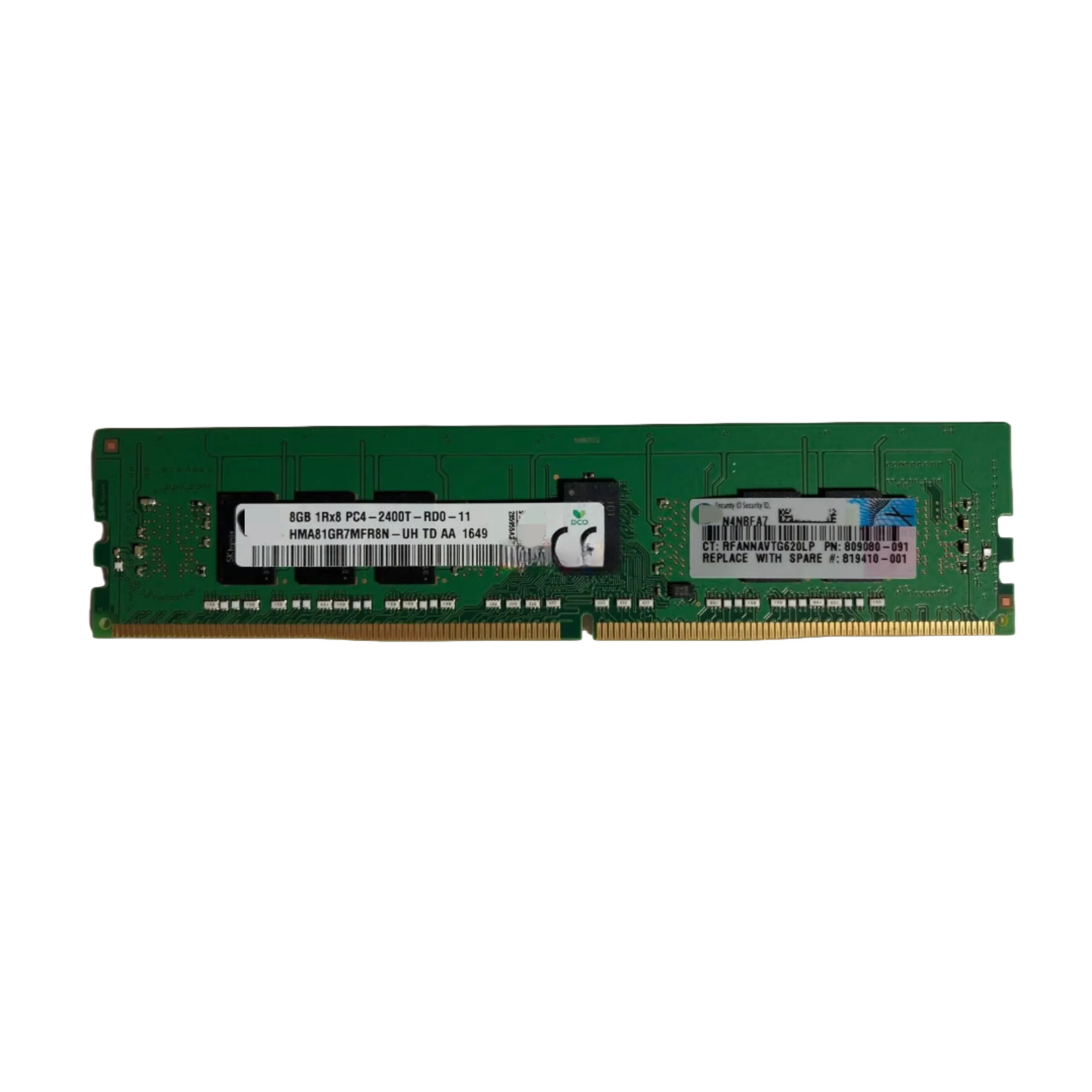 

HMA81GR7MFR8N-UH 8G 1RX8 PC4-2400T ECC
