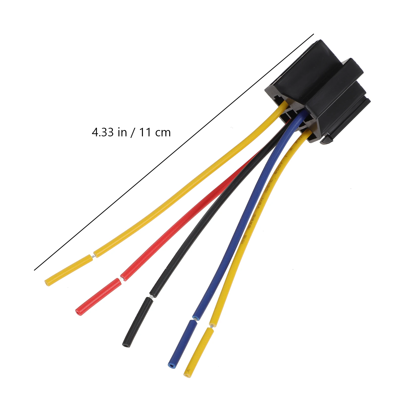 

5pcs Car Relay 12V 40A Heavy Duty 5 Pin Relay Socket Automotive Low Voltage High Material Quality