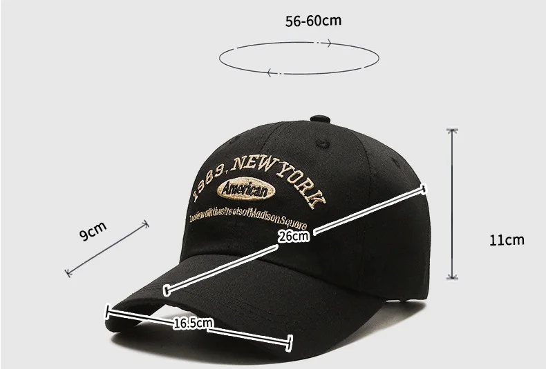 Mode Neue Frauen Männer New York Paar Caps Hüte Weiblich Männlich Sport Visiere Snapback Kappe Sonnenhut Für Frauen Männer – Detail 3