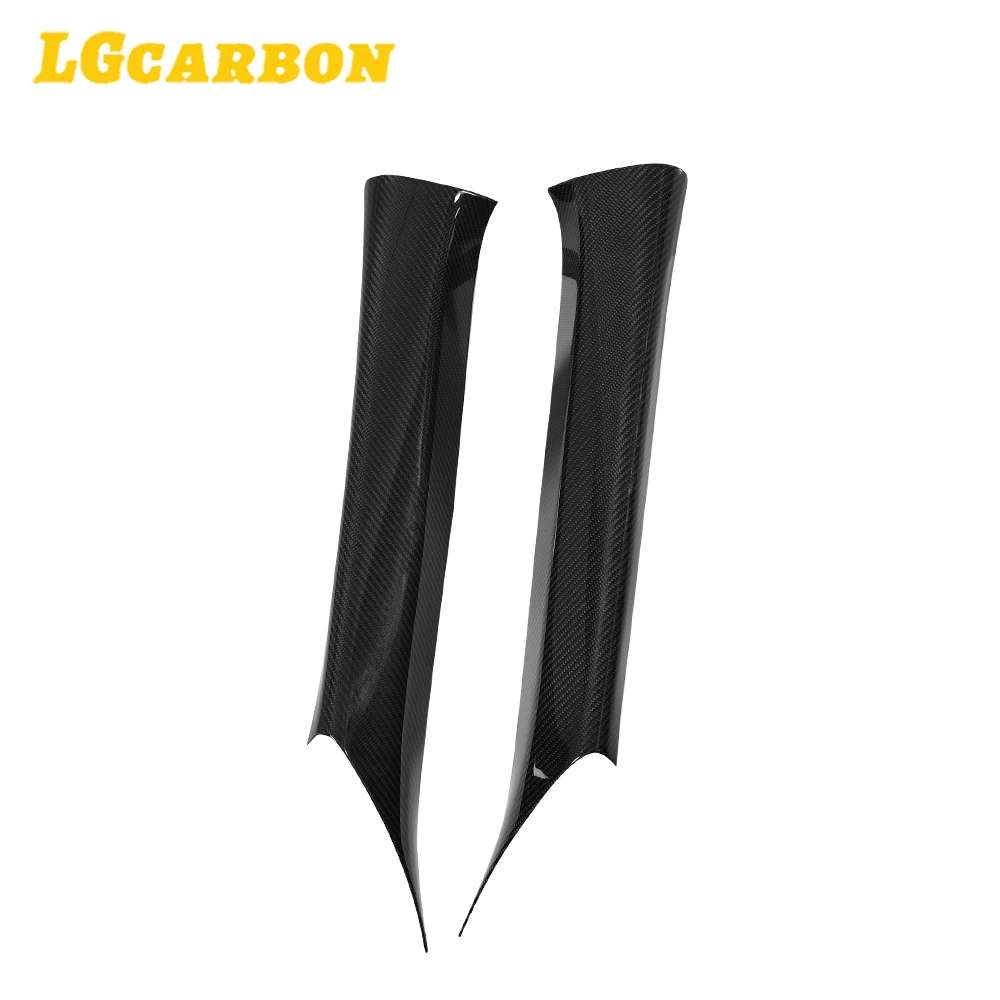 LG Carbon Real Carbon Fiber Interieur Een Pijler Panel Cover Kits Voor GT86 FT86 86 ZN6 FRS BRZ ZC6 2012-2020