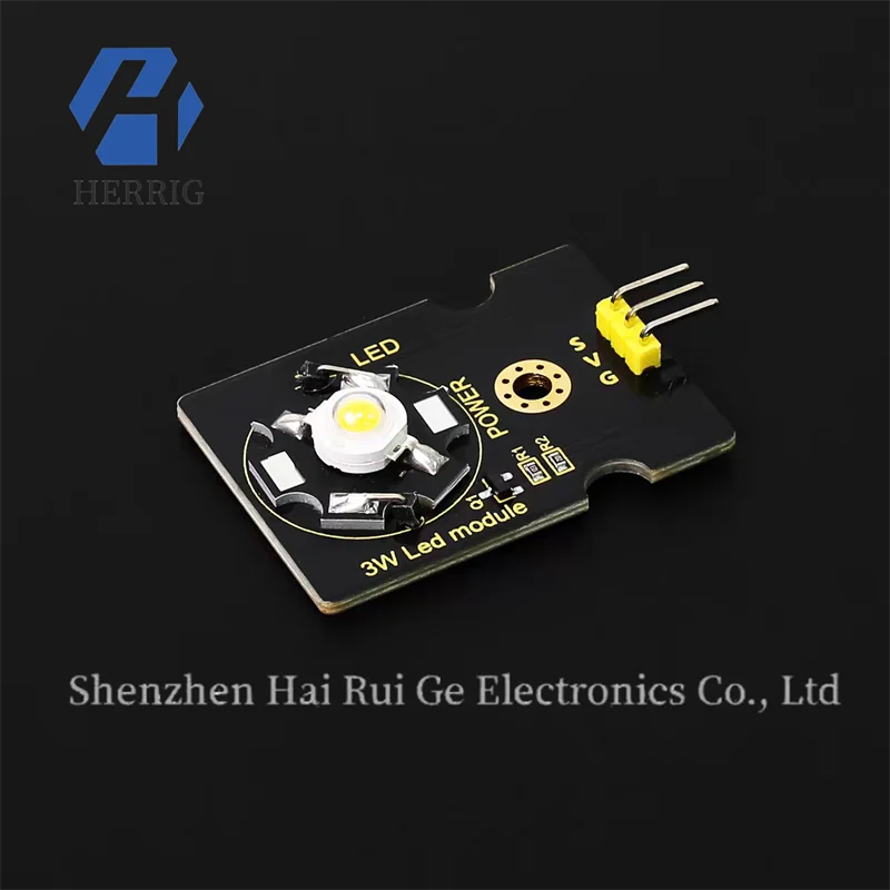 3W High-Power LED Module Warm White LED Module Compatible with Arduino, Environmentally Friendly