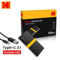 Kodak X200 Portable SSD 2TB 1TB USB 3.1 Type C External Drive Hard Disk 512GB 256GB 128GB Solid State Drive